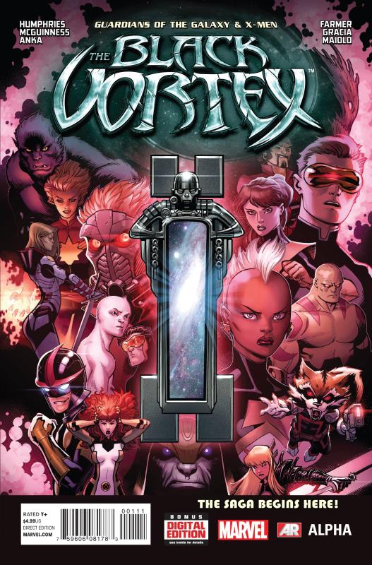 GOTG AND X-MEN BLACK VORTEX ALPHA #1