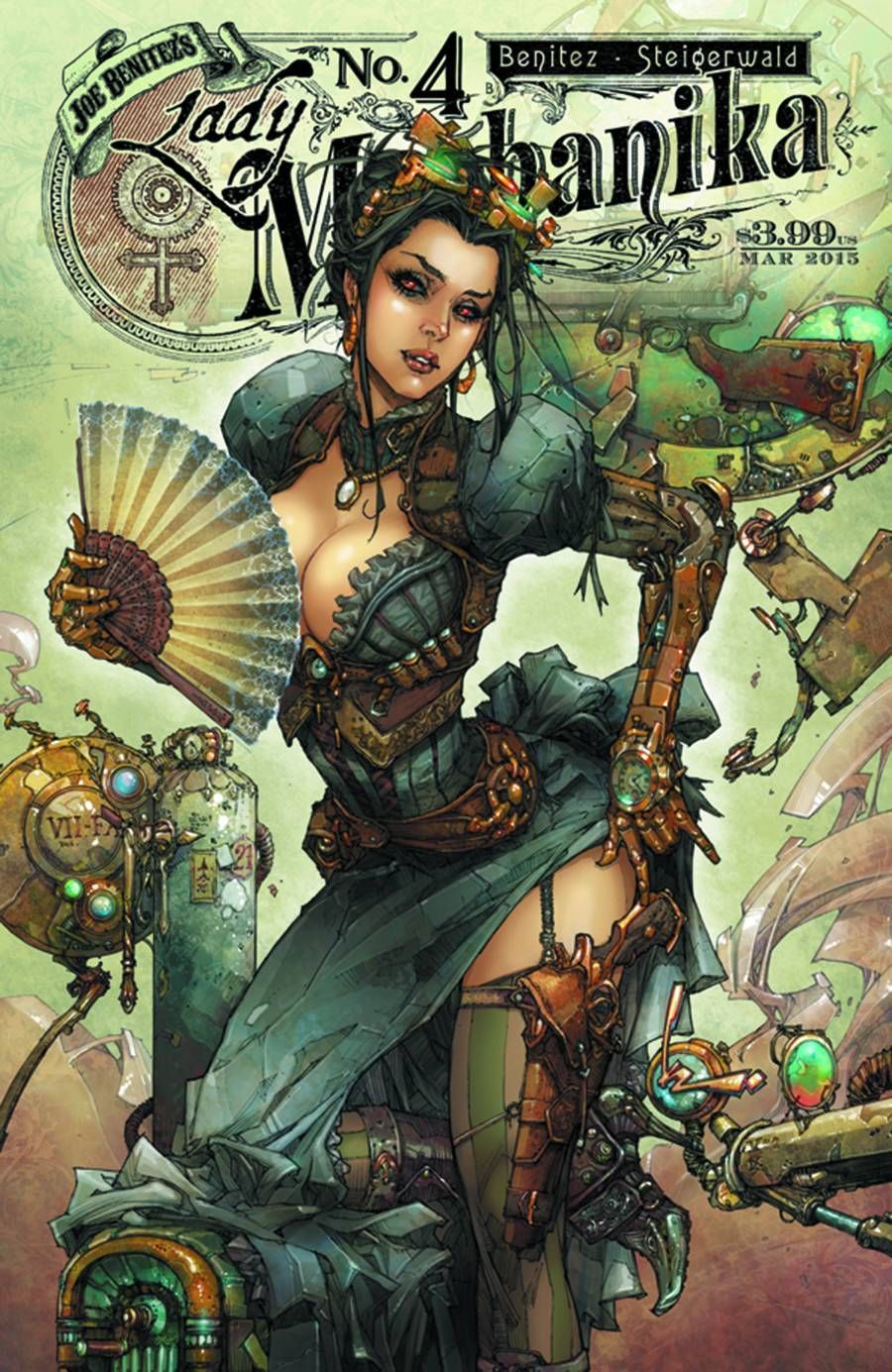 LADY MECHANIKA #4 1:10 VARIANT COVER (MR)