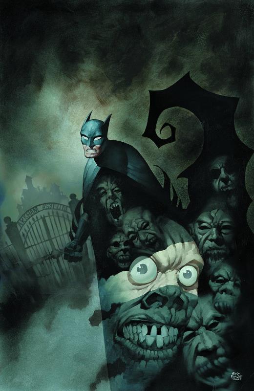 BATMAN ARKHAM ASYLUM LIVING HELL DELUXE EDITION HARDCOVER