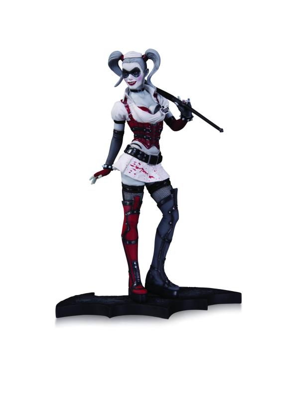BATMAN ARKHAM ASYLUM HARLEY QUINN STATUE