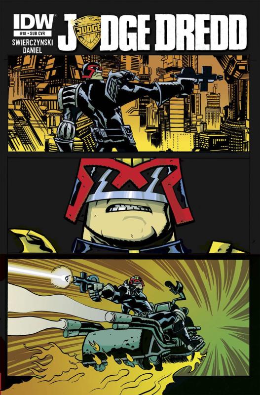 JUDGE DREDD #18 SUBSCRIPTION VARIANT