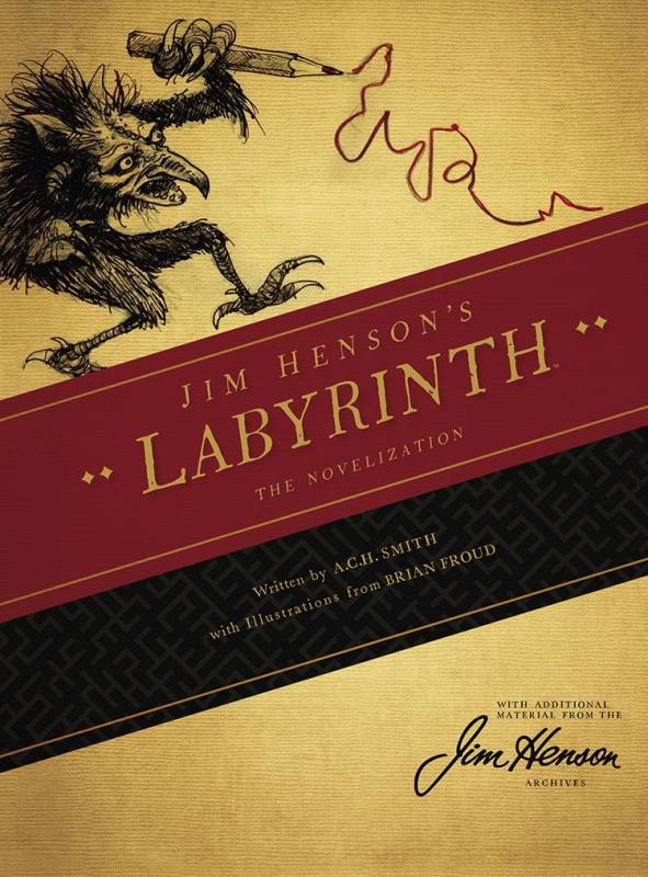 JIM HENSONS LABYRINTH HARDCOVER NOVEL
