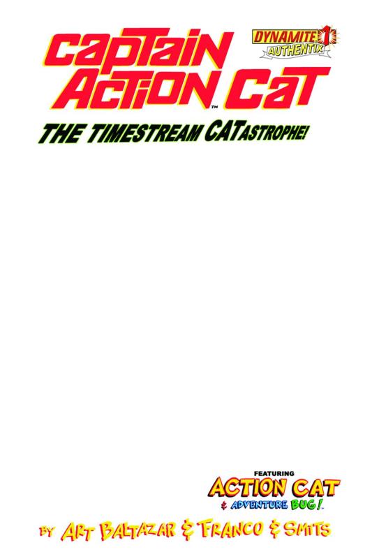 CAPT ACTION CAT #1 (OF 4) BLANK AUTHENTIX CVR