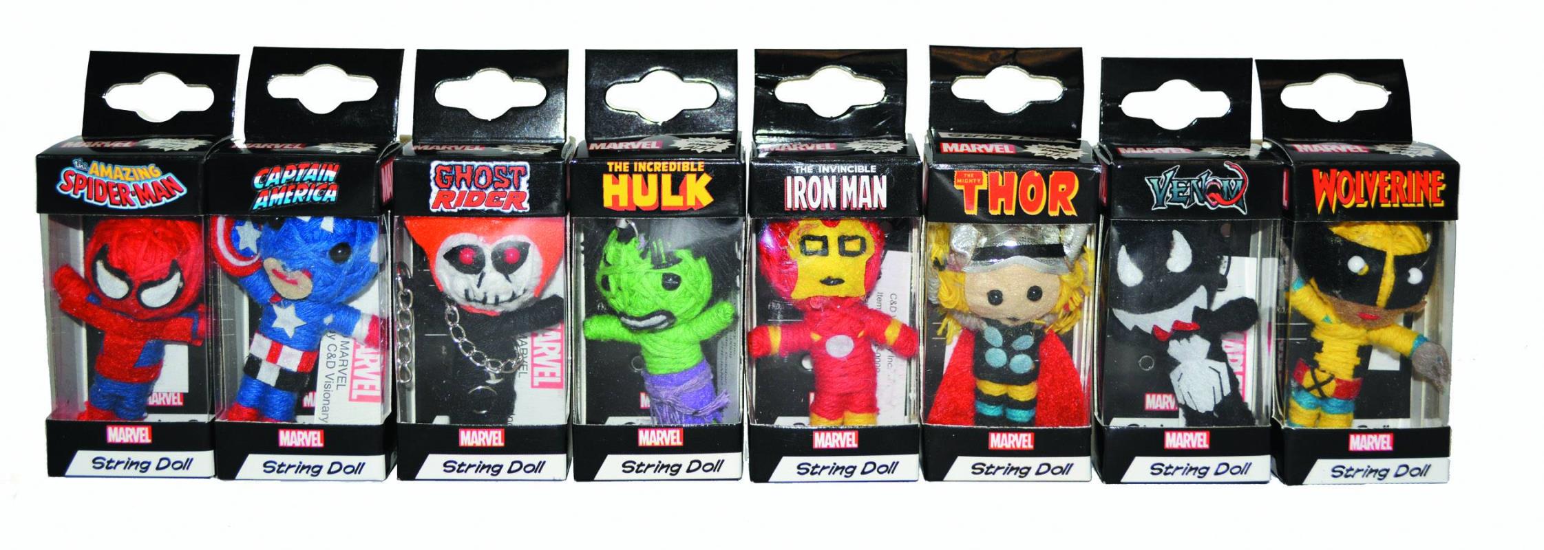 MARVEL HEROES STRING DOLL
