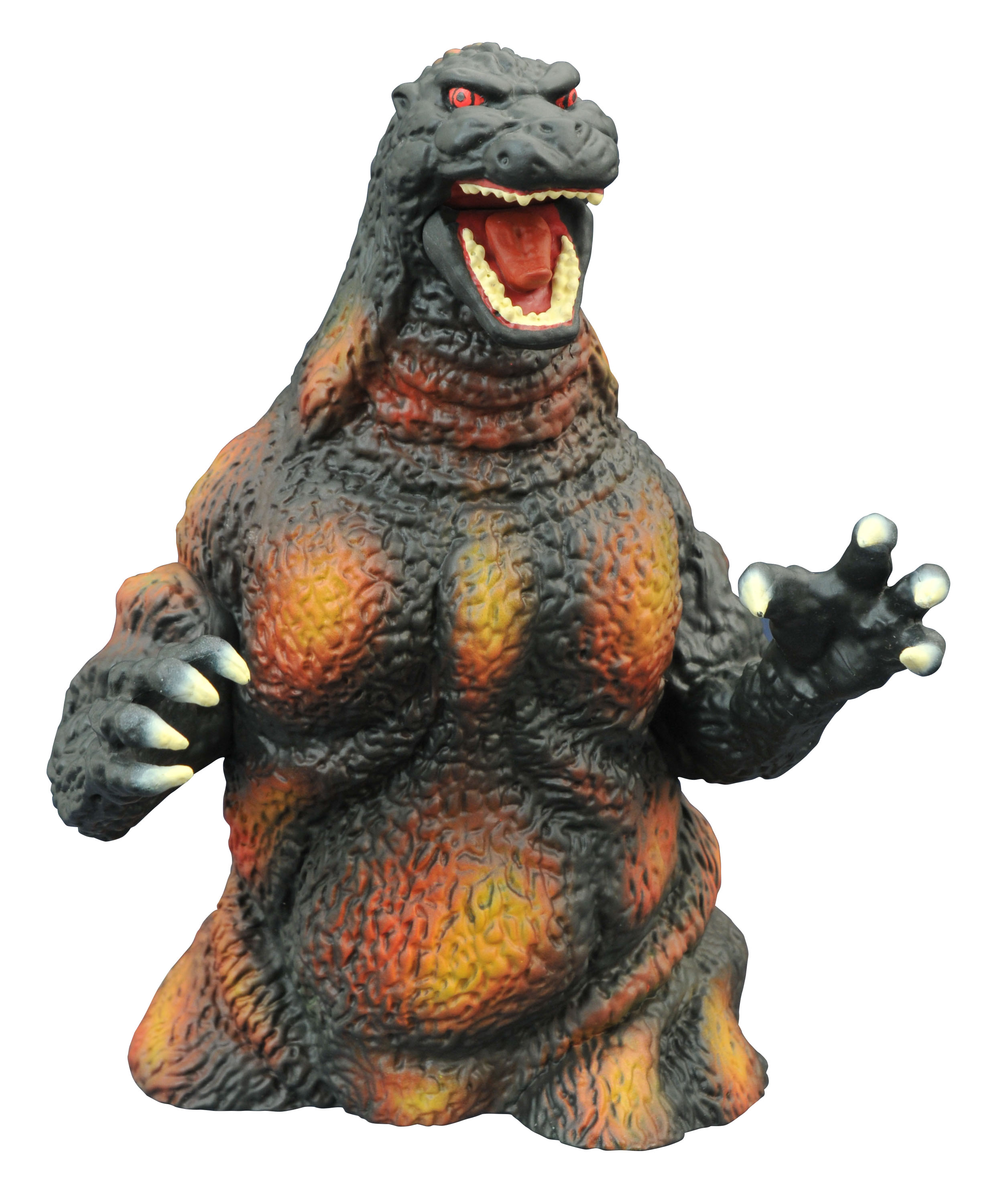 GODZILLA: BURNING GODZILLA SDCC 2014 EXCLUSIVE VINYL BUST BANK