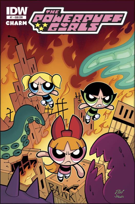POWERPUFF GIRLS #7 SUBSCRIPTION VARIANT
