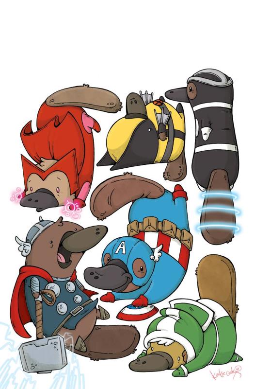 UNCANNY AVENGERS #18.NOW COOK ANIMAL VARIANT