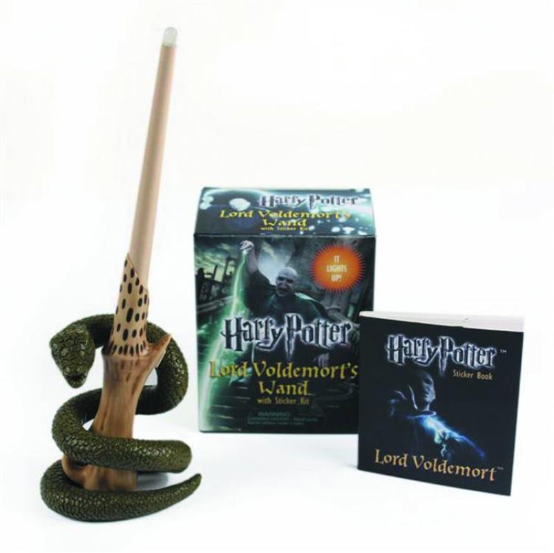 HARRY POTTER VOLDEMORT WAND W/ STICKER KIT