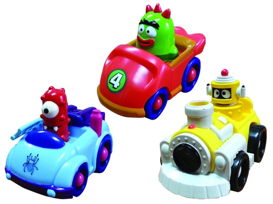 YO GABBA GABBA 4IN VEHICLE