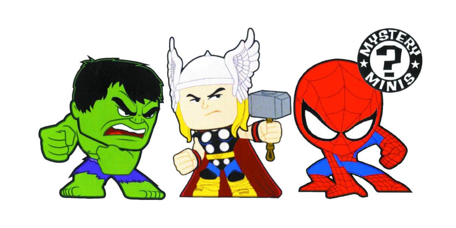 MARVEL COMICS MYSTERY MINIS BMB