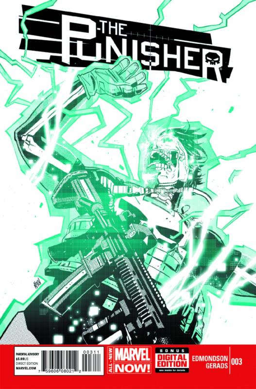 PUNISHER #3 2ND PTG GERADS VARIANT ANMN