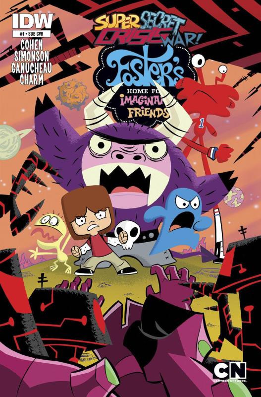 SSCW FOSTERS HOME FOR IMAGINARY FRIENDS #1 SUBSCRIPTION VARIANT