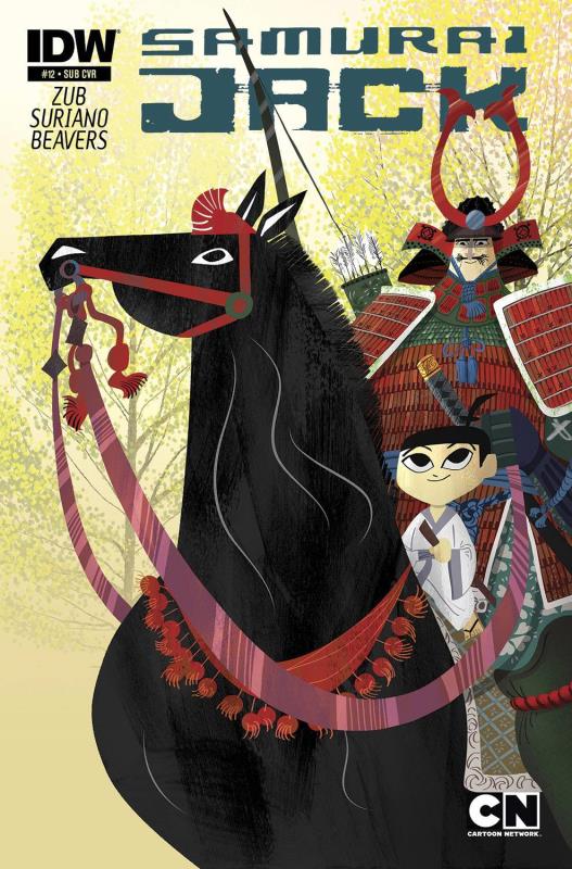 SAMURAI JACK #12 SUBSCRIPTION VARIANT