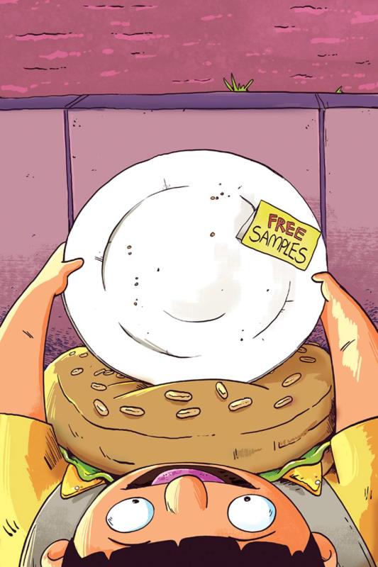 BOBS BURGERS #1 (OF 5) 2ND PTG RARE VIRGIN VARIANT