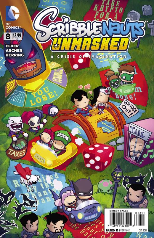 SCRIBBLENAUTS UNMASKED CRISIS OF IMAGINATION #8