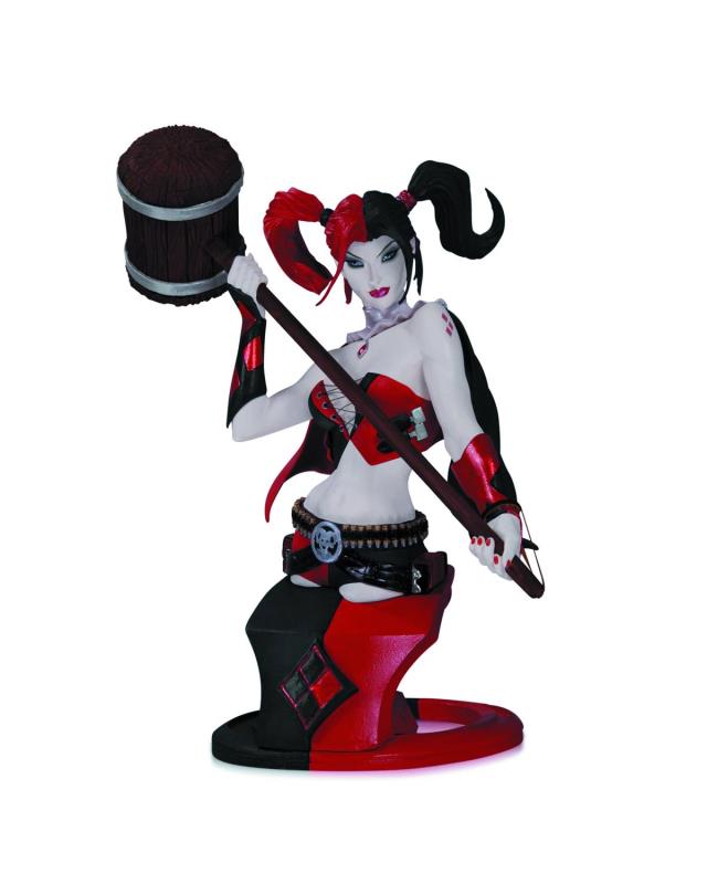 DC COMICS SUPER VILLAINS HARLEY QUINN 2ND ED BUST
