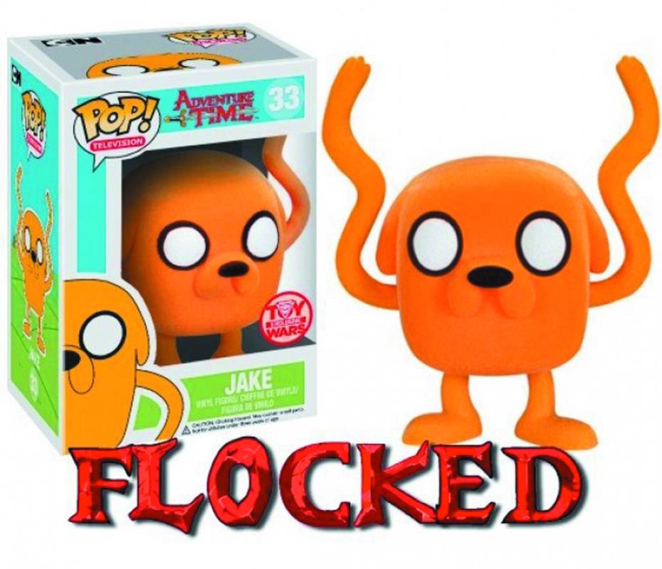 POP ADV TIME JAKE TOY WARS EXCL FLCKD VINYL FIGURE