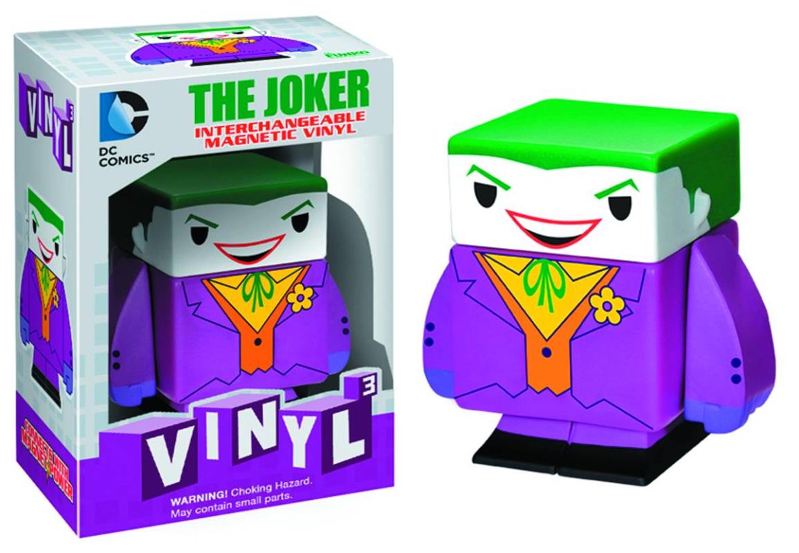 DC CUBED JOKER VINYL FIG