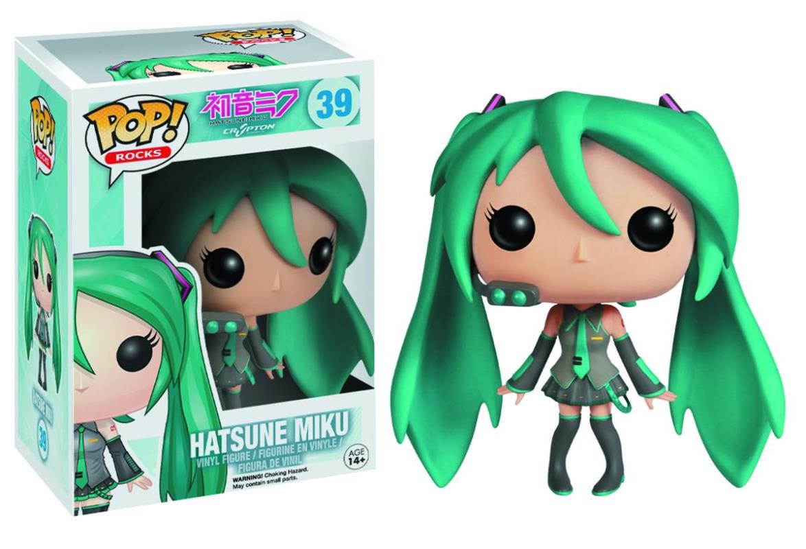 POP VOCALOID HATSUNE MIKU VINYL FIGURE  POP VOCALOID HATSUNE MIKU VINYL FIGURE
