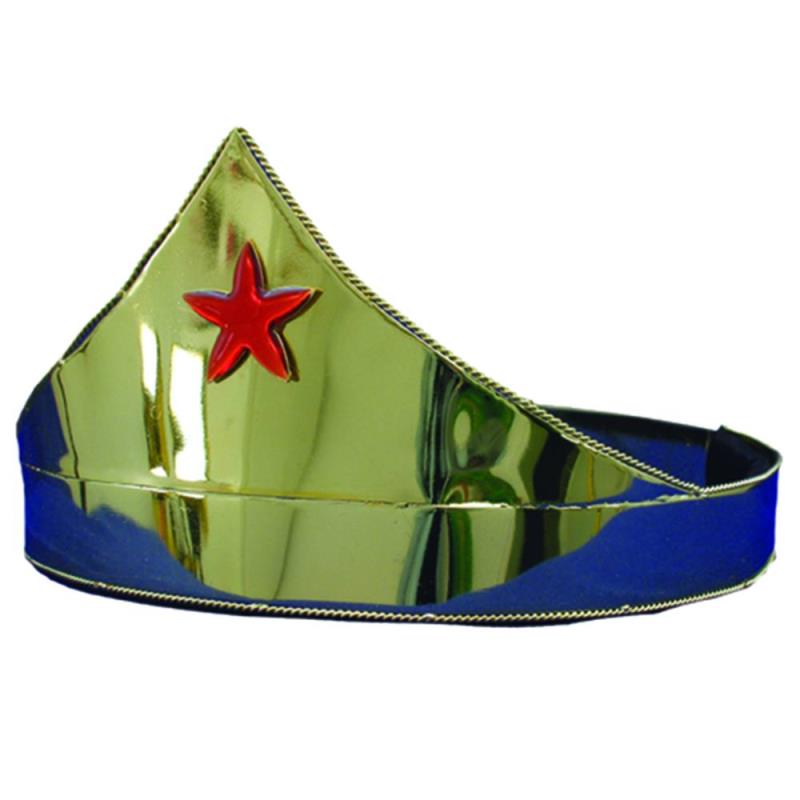 GOLD RED STAR CROWN