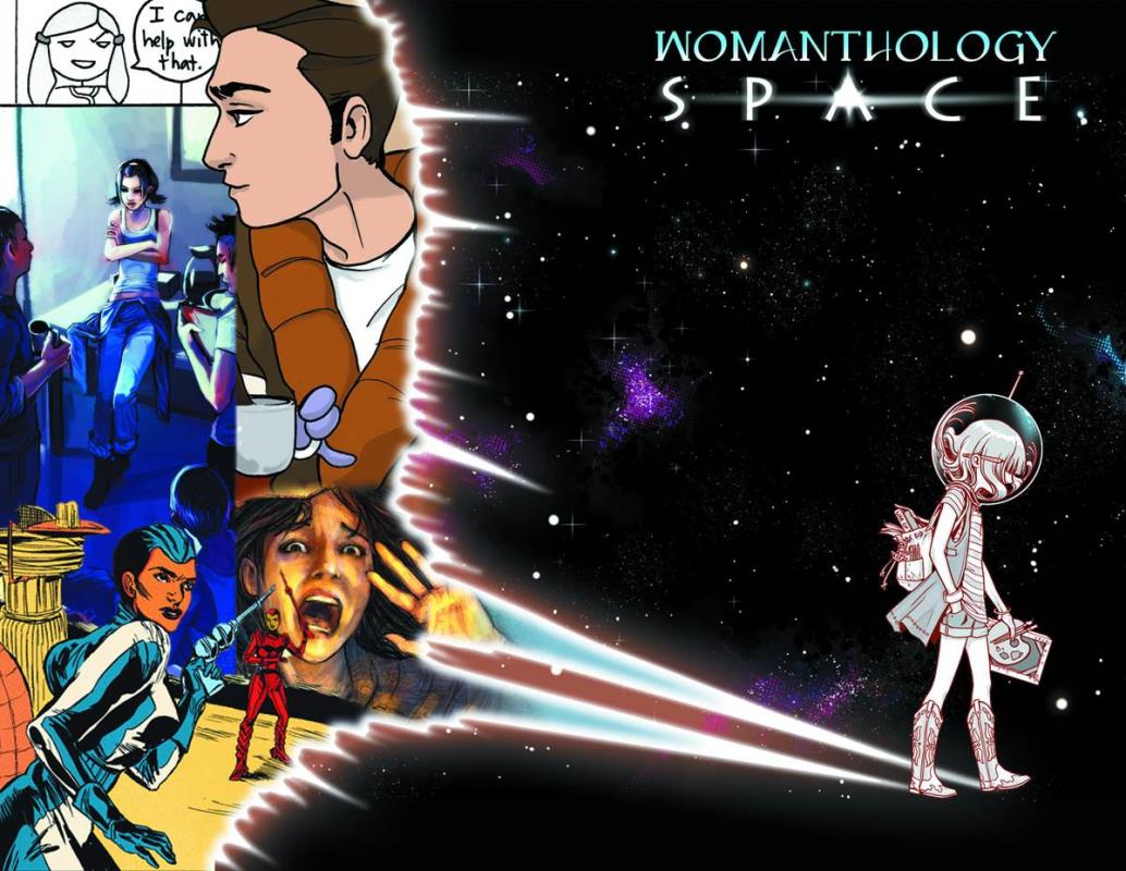 WOMANTHOLOGY SPACE HARDCOVER
