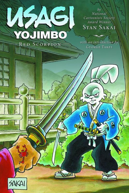 USAGI YOJIMBO TP 28 RED SCORPION  USAGI YOJIMBO TP 28 RED SCORPION