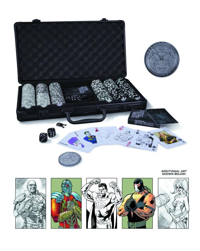 DC COMICS SUPER VILLAINS POKER SET