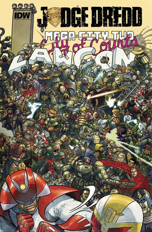 JUDGE DREDD MEGA CITY TWO #5 (OF 5)