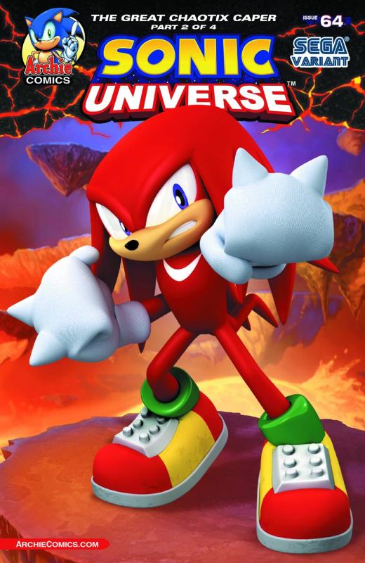SONIC UNIVERSE #64 CHIBI VARIANT CVR