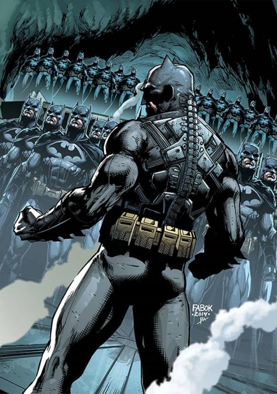 BATMAN FUTURES END #1 3-D Cover