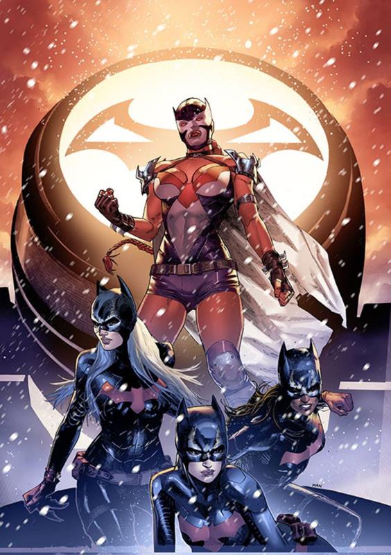 BATGIRL FUTURES END #1 3-D Cover