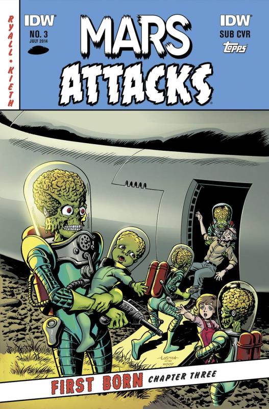 MARS ATTACKS FIRST BORN #3 (OF 4) SUBSCRIPTION VARIANT