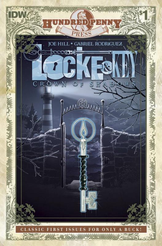 LOCKE & KEY CROWN OF SHADOWS 100 PENNY PRESS ED #1
