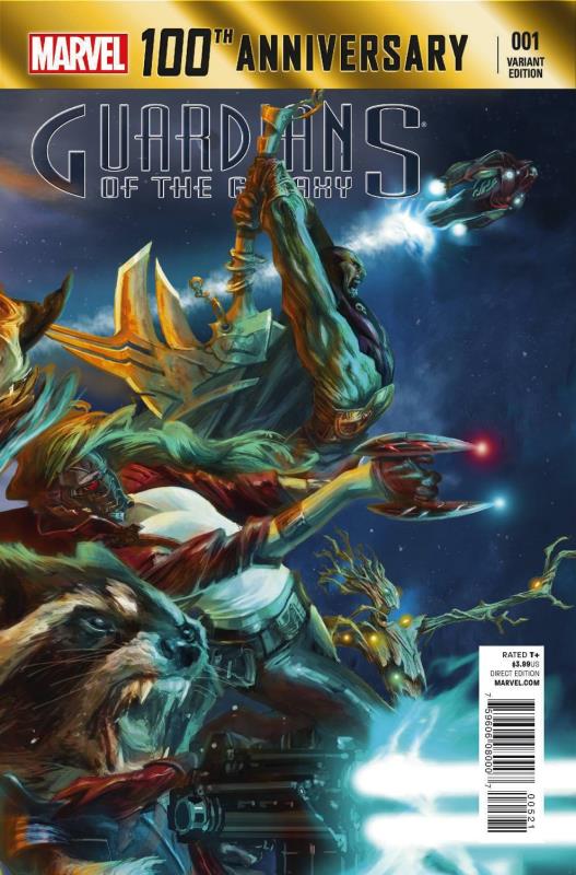 100TH ANNIVERSARY SPECIAL #1 GUARDIANS OF THE GALAXY GOTG VARIANT