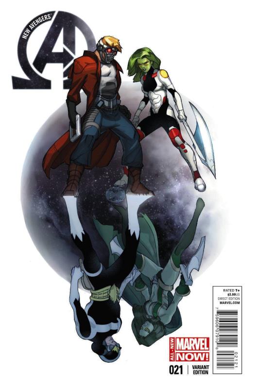 NEW AVENGERS #21 GOTG 1:15 VARIANT
