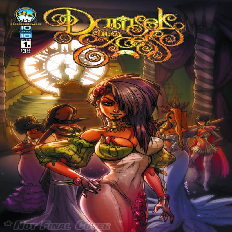 DAMSELS IN EXCESS #1 DIRECT MARKET CVR B