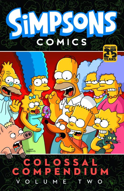 SIMPSONS COMICS COLOSSAL COMPENDIUM TP 02