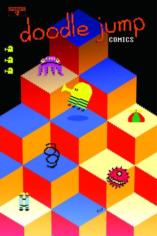 DOODLE JUMP #2 (OF 6) VIDEO GAME HOMAGE EXC VARIANT