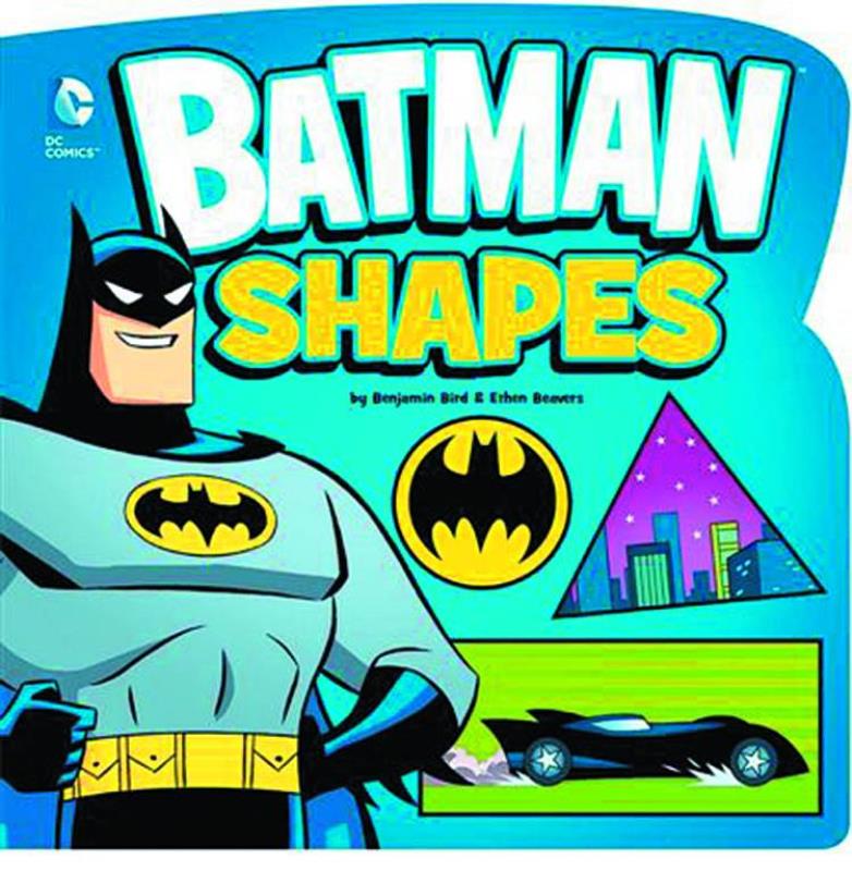 DC YR BOARD BOOK SM BATMAN SHAPES