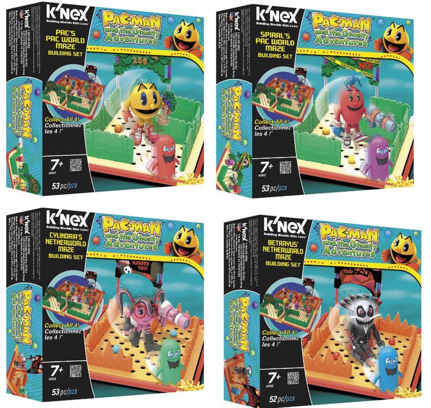 KNEX PAC-MAN GHOSTLY ADV MAZE BETRAYUS' NETHERWORLD MAZE
