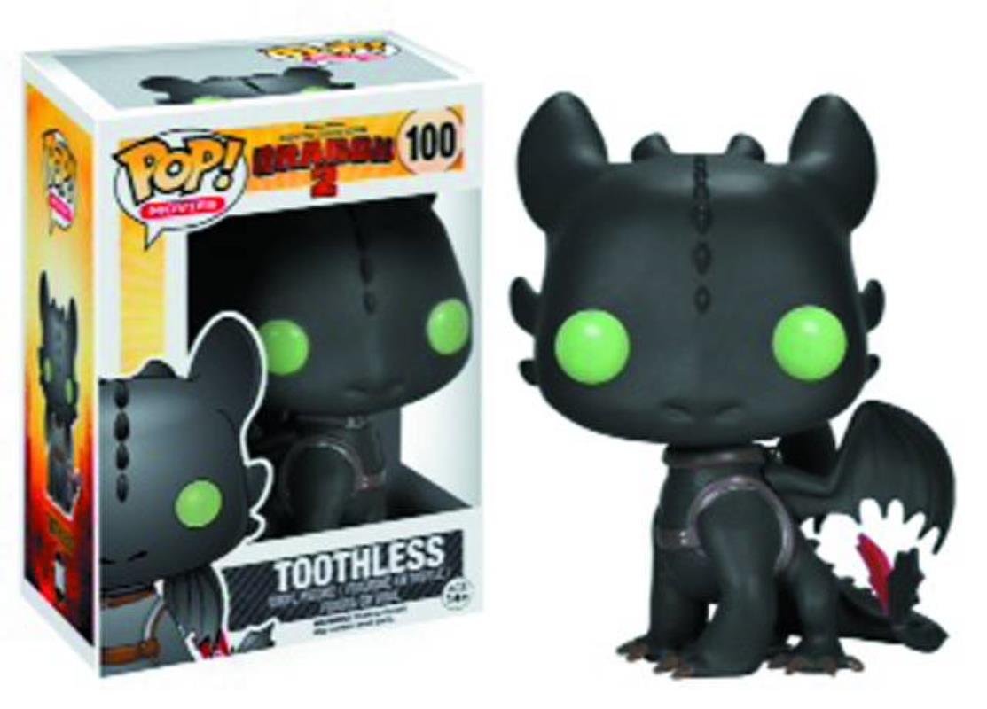 POP HTTYD TOOTHLESS VINYL FIGURE  POP HTTYD TOOTHLESS VINYL FIGURE