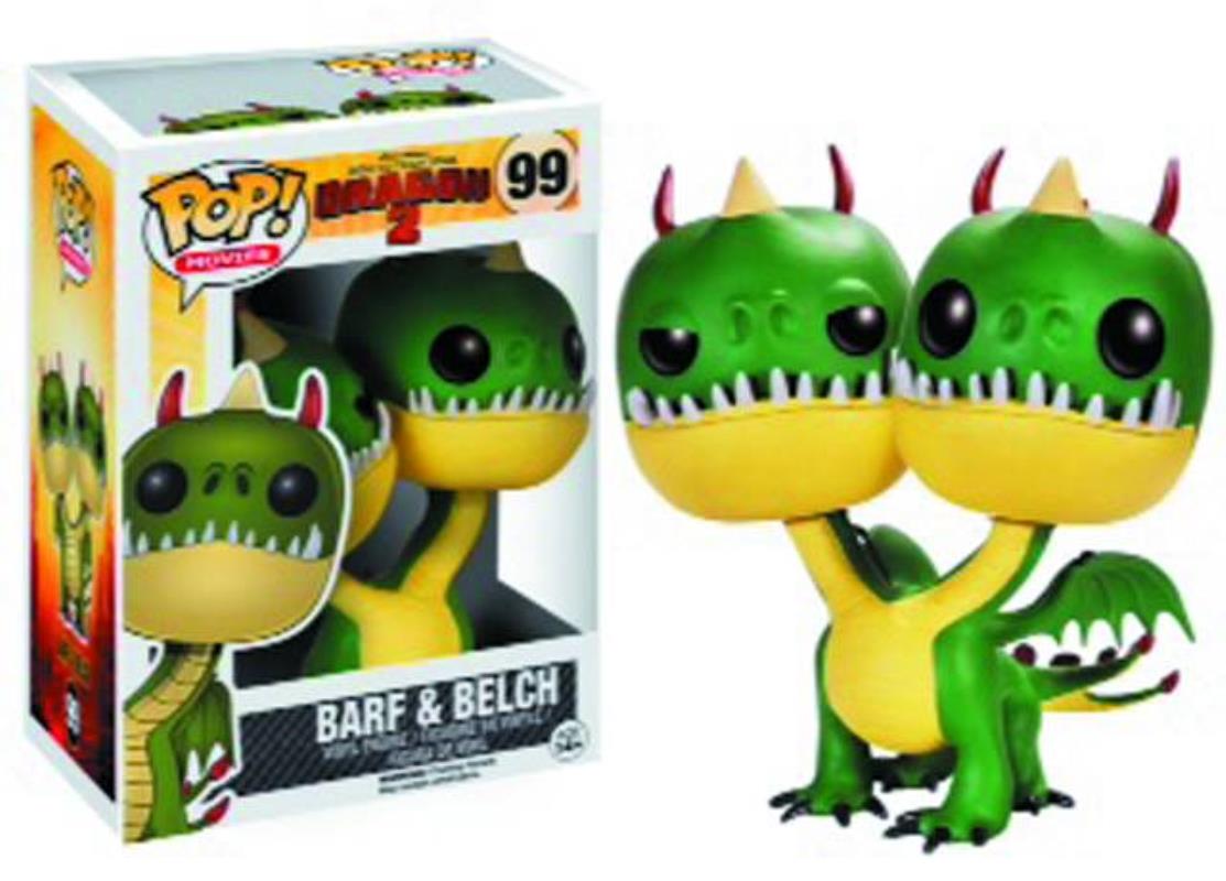 POP HTTYD BELCH & BARF VINYL FIGURE  POP HTTYD BELCH & BARF VINYL FIGURE