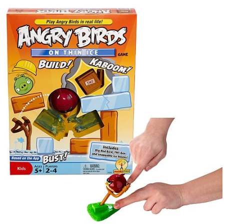 ANGRY BIRDS ON THIN ICE GAME