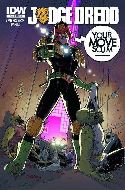 JUDGE DREDD #15 SUBSCRIPTION VARIANT