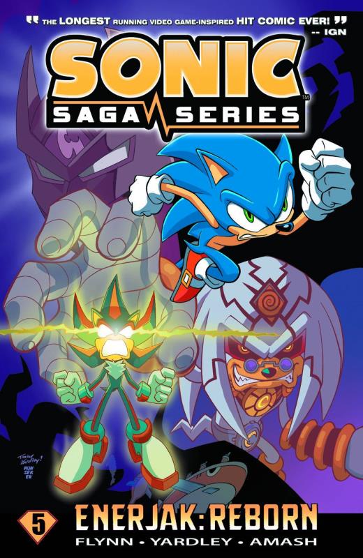 SONIC SAGA TP 05 ENERJAK REBORN