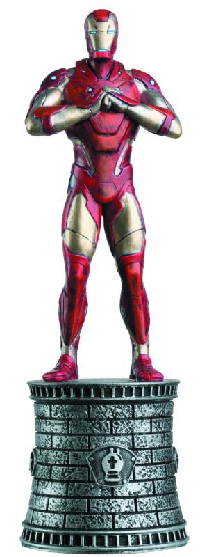 MARVEL CHESS FIG COLL MAG #2 IRON MAN WHITE BISHOP