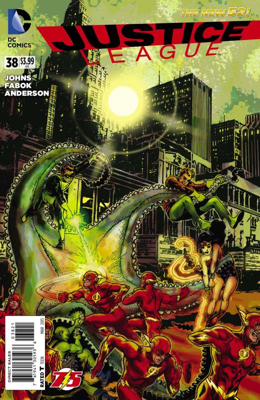 JUSTICE LEAGUE #38 FLASH 75 VARIANT ED