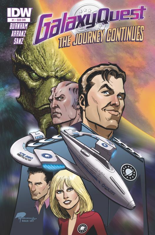 GALAXY QUEST JOURNEY CONTINUES #1 (OF 4) SUBSCRIPTION VARIANT