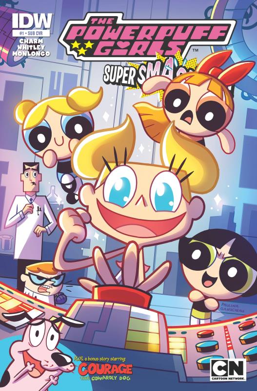 POWERPUFF GIRLS SUPER SMASH-UP #1 (OF 6) SUBSCRIPTION VARIANT