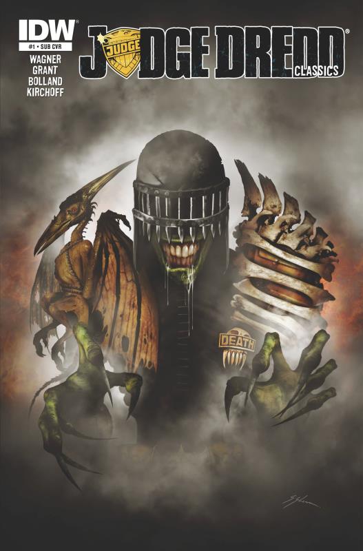 JUDGE DREDD CLASSICS DARK JUDGES #1 (OF 5) SUBSCRIPTION VARIANT